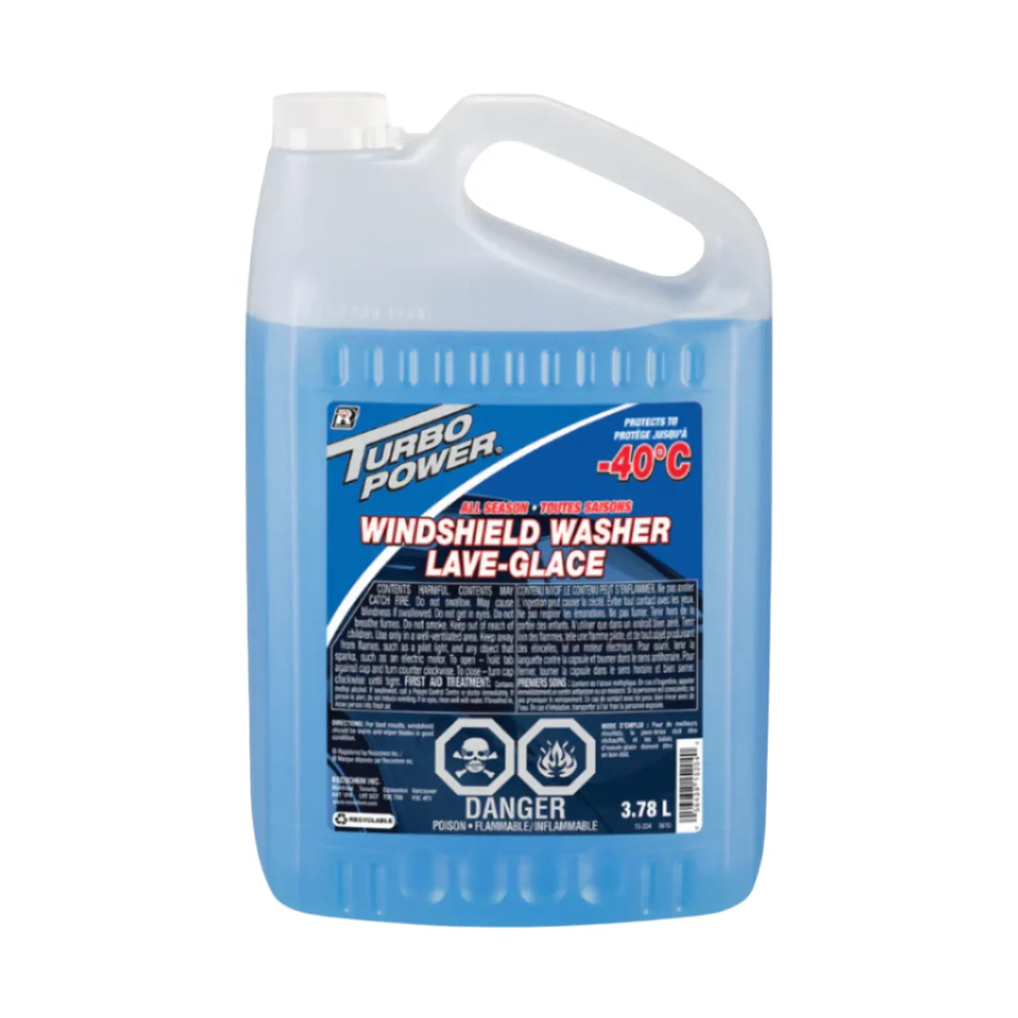 Turbo Power -40° Windshield Washer Fluid
